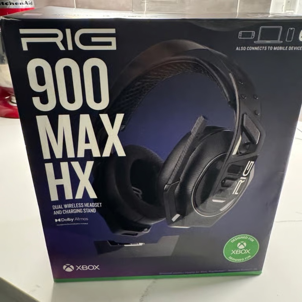 900 MAX HX Dual Wireless Headset - Black